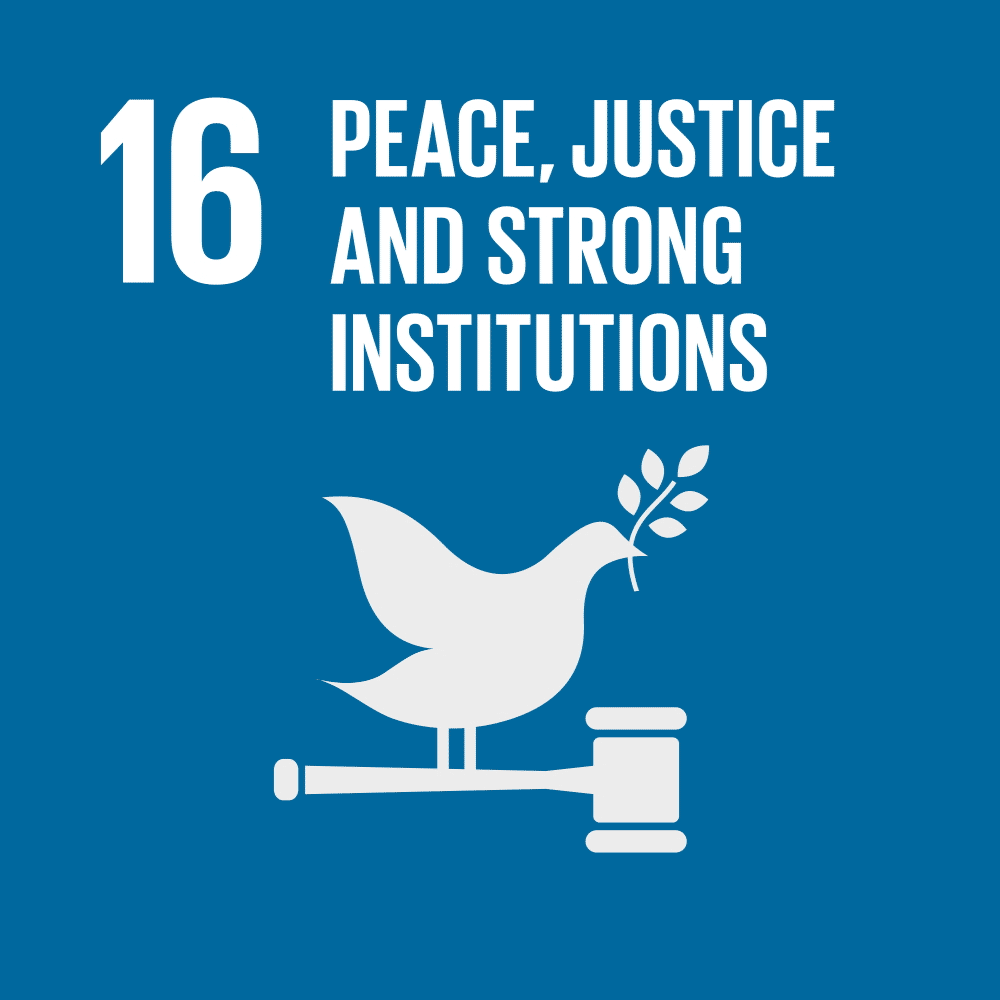 Goal 16 Pace, giustizia e istituzioni solide